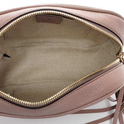 Gucci Cellarius Calfskin Small Soho Disco Bag Dark Cipria 5 of 6