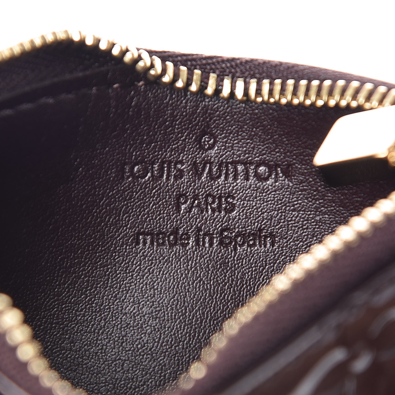 Louis Vuitton Vernis Pochette Key Pouch Amarante 6 of 6