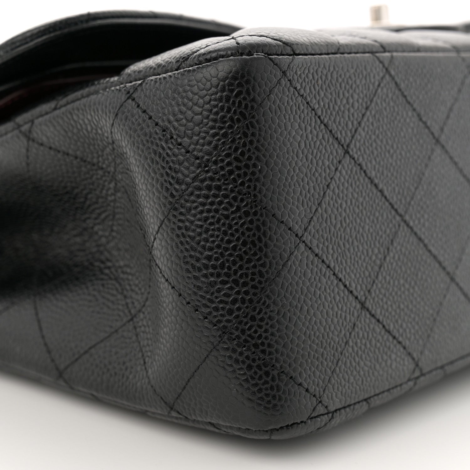 Chanel Caviar Quilted Jumbo Double Flap Black 8 of 12