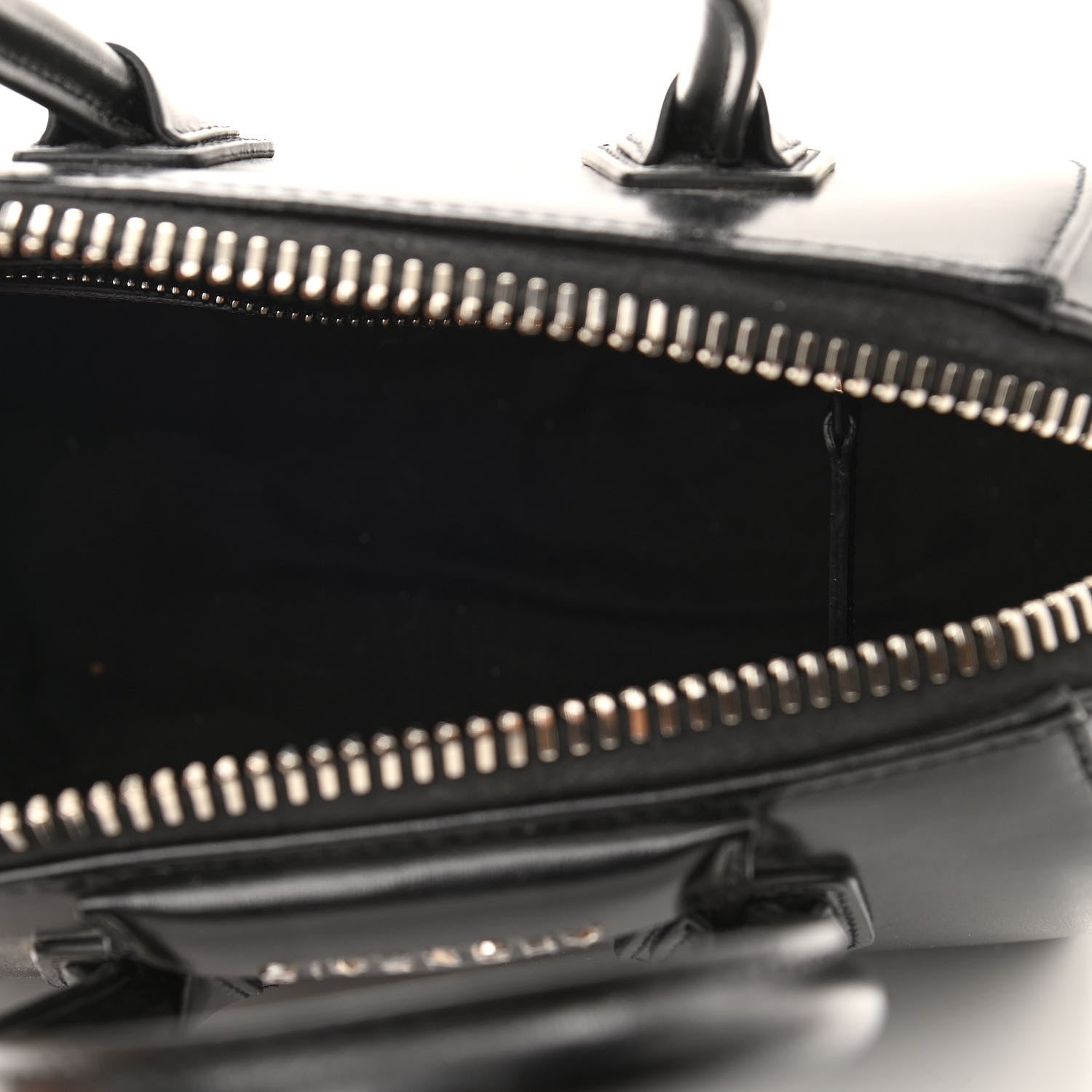 Givenchy Shiny Lord Calfskin Mini Antigona Black 5 of 12