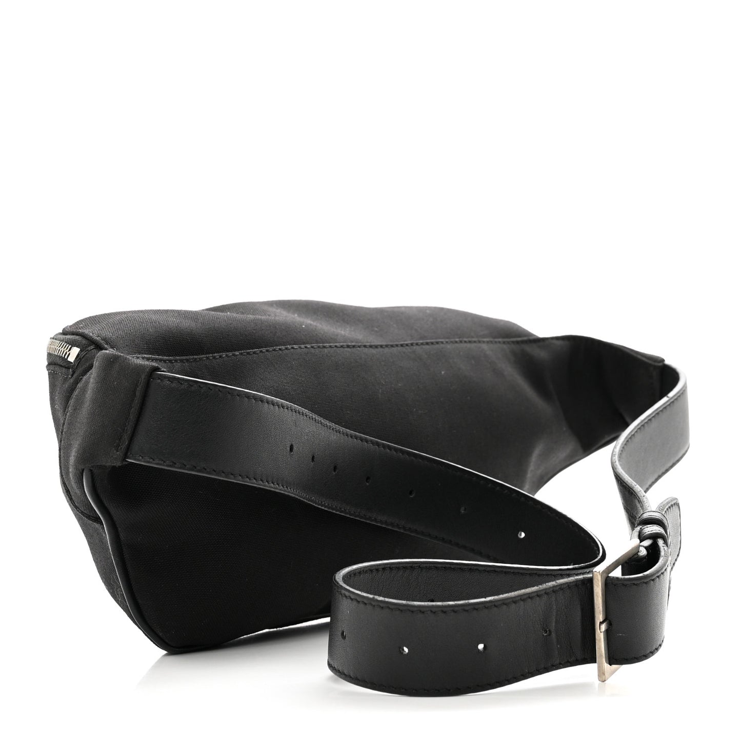 Canvas Monogram Belt Bag Black