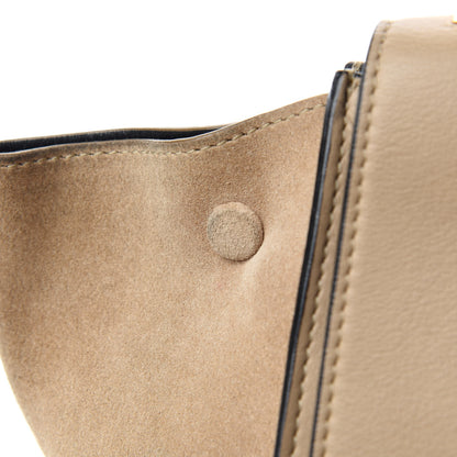 Celine Smooth Calfskin Suede Medium Trapeze Sahara 10 of 13