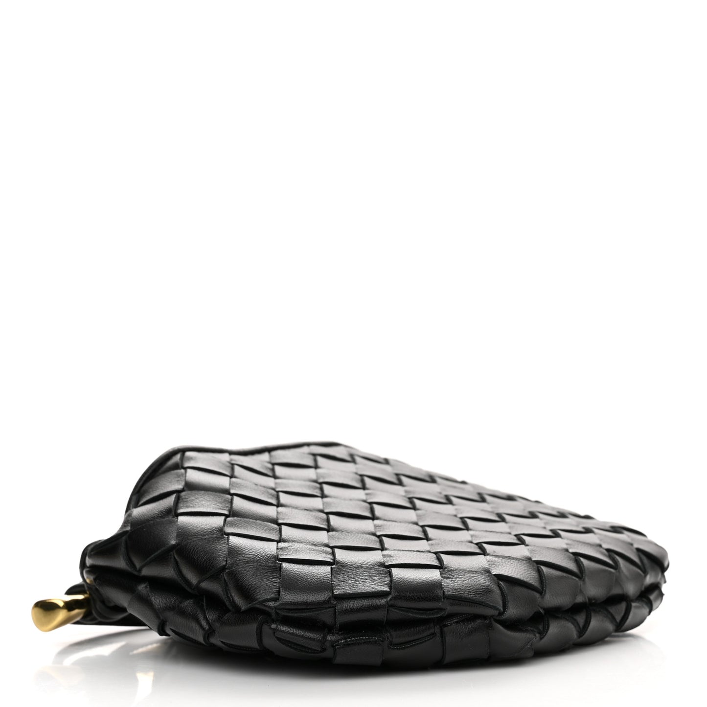 Nappa Intrecciato Mini Sardine Bag Black