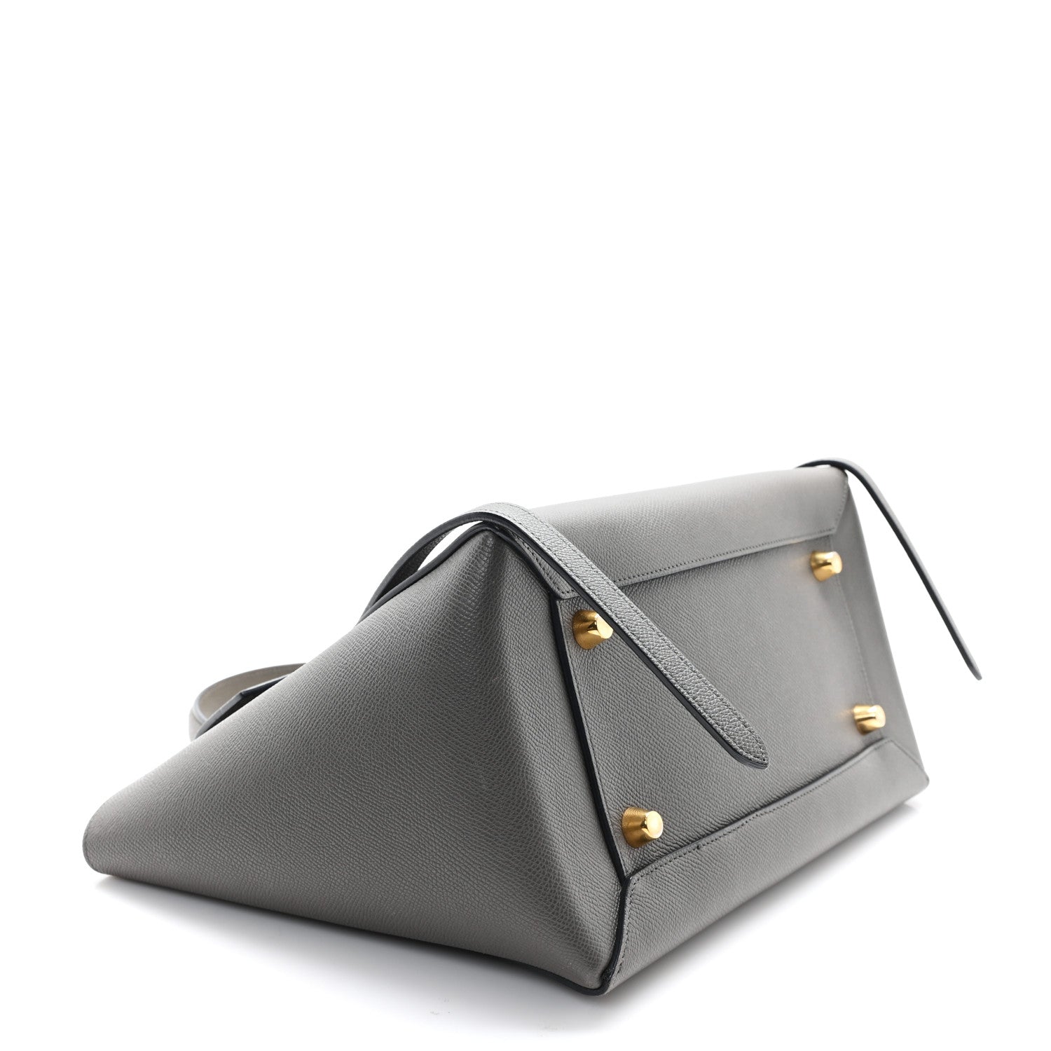 Celine Grained Calfskin Mini Belt Bag Grey 4 of 11