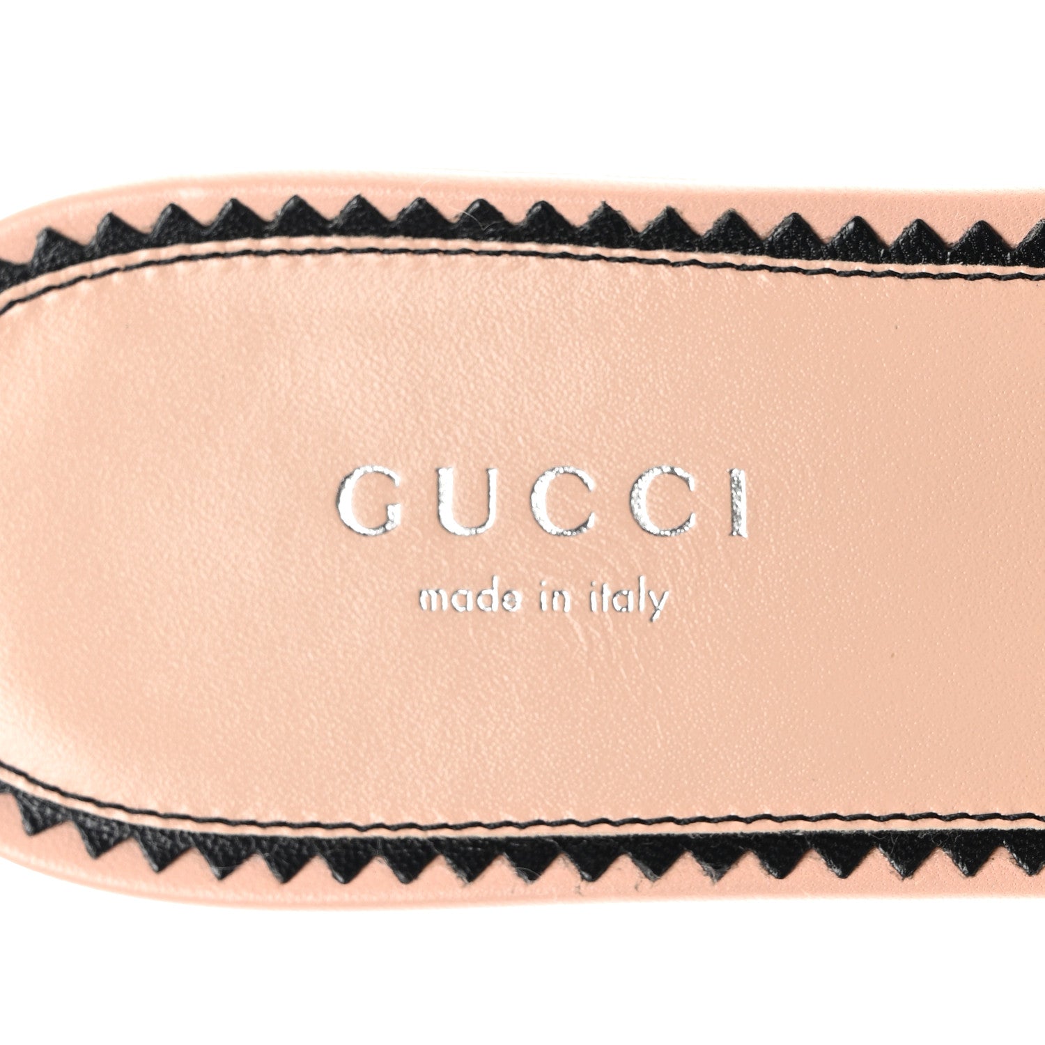 Gucci Malaga Kid Interlocking G Studs 50mm Platform Sandals 37 Perfect Pink 7 of 8