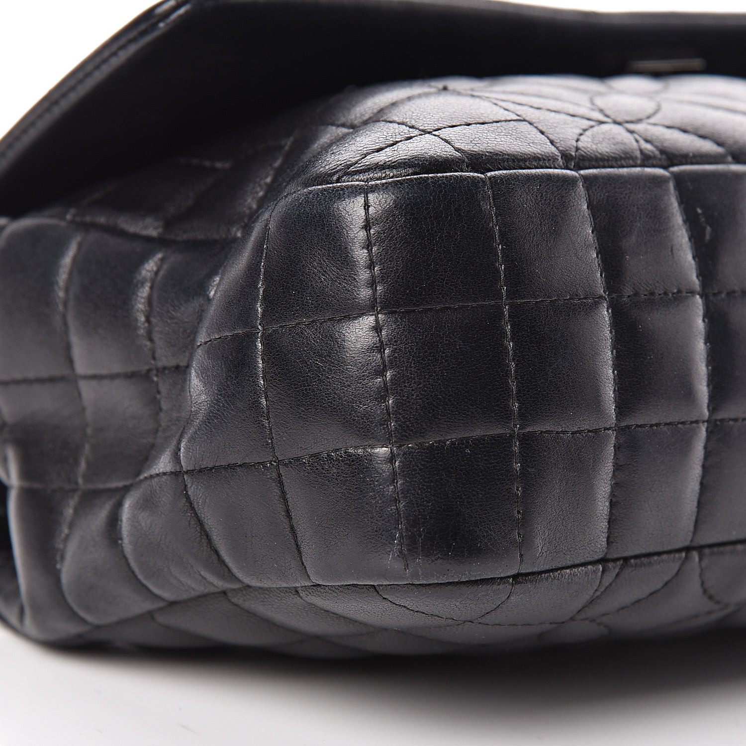 Chanel Lambskin Quilted Lady Graphic Flap Black 9 of 10