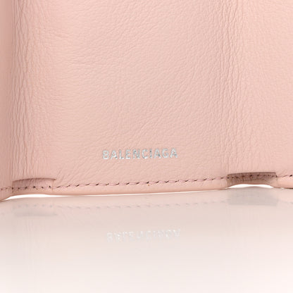 Balenciaga Smooth Calfskin Mini Papier Wallet Light Rose 6 of 9