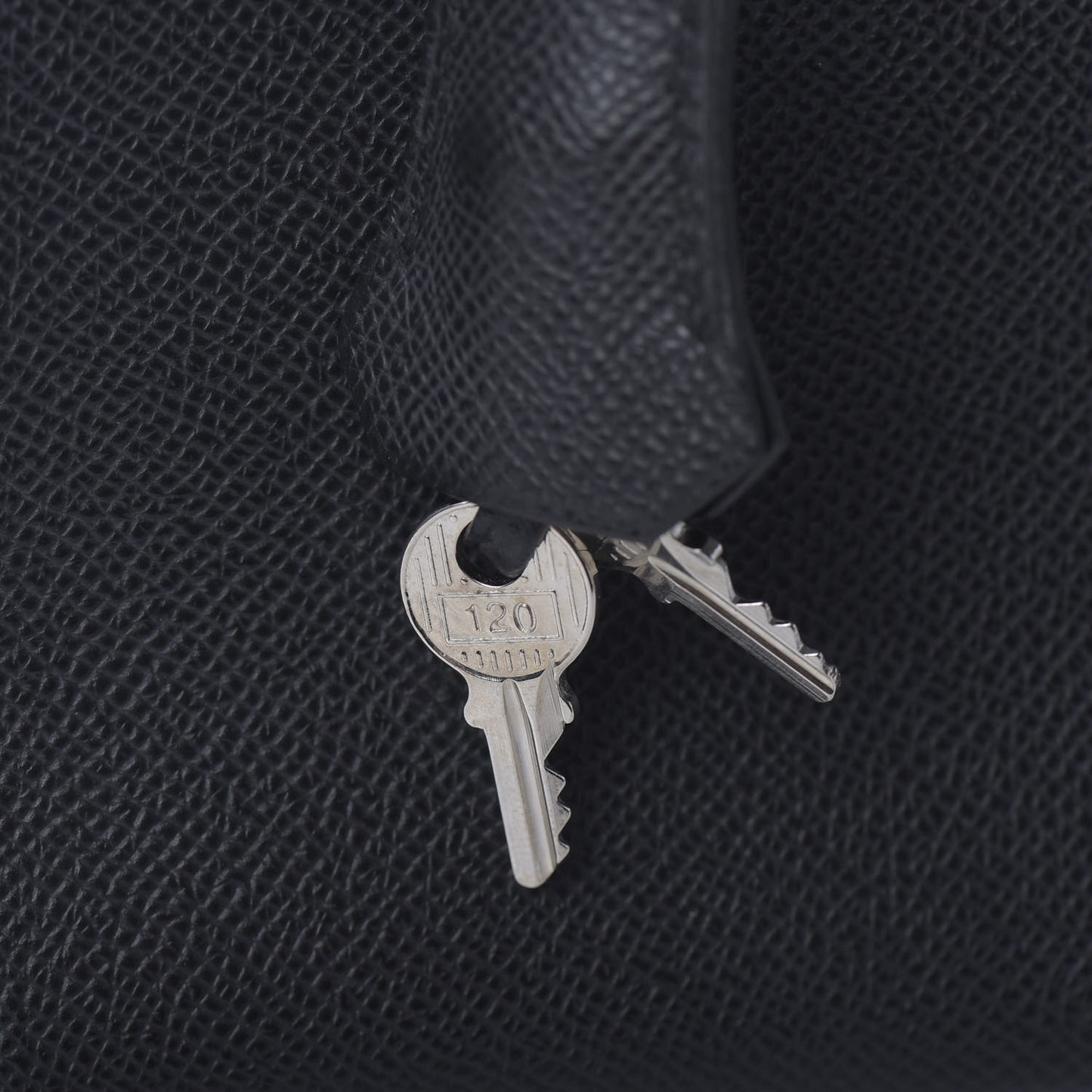 Epsom Birkin 25 Black