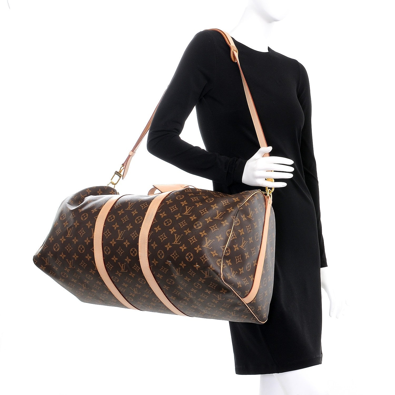 Louis Vuitton Monogram Keepall Bandouliere 55 2 of 8