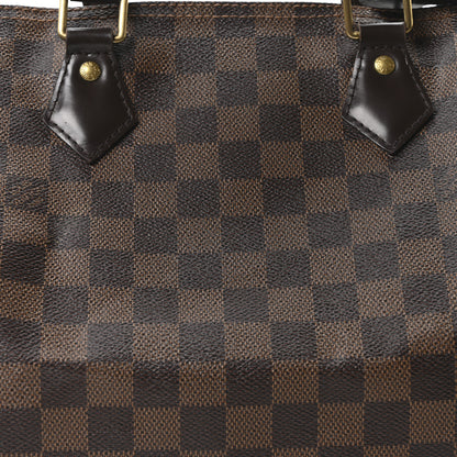Louis Vuitton Damier Ebene Speedy 30 7 of 9