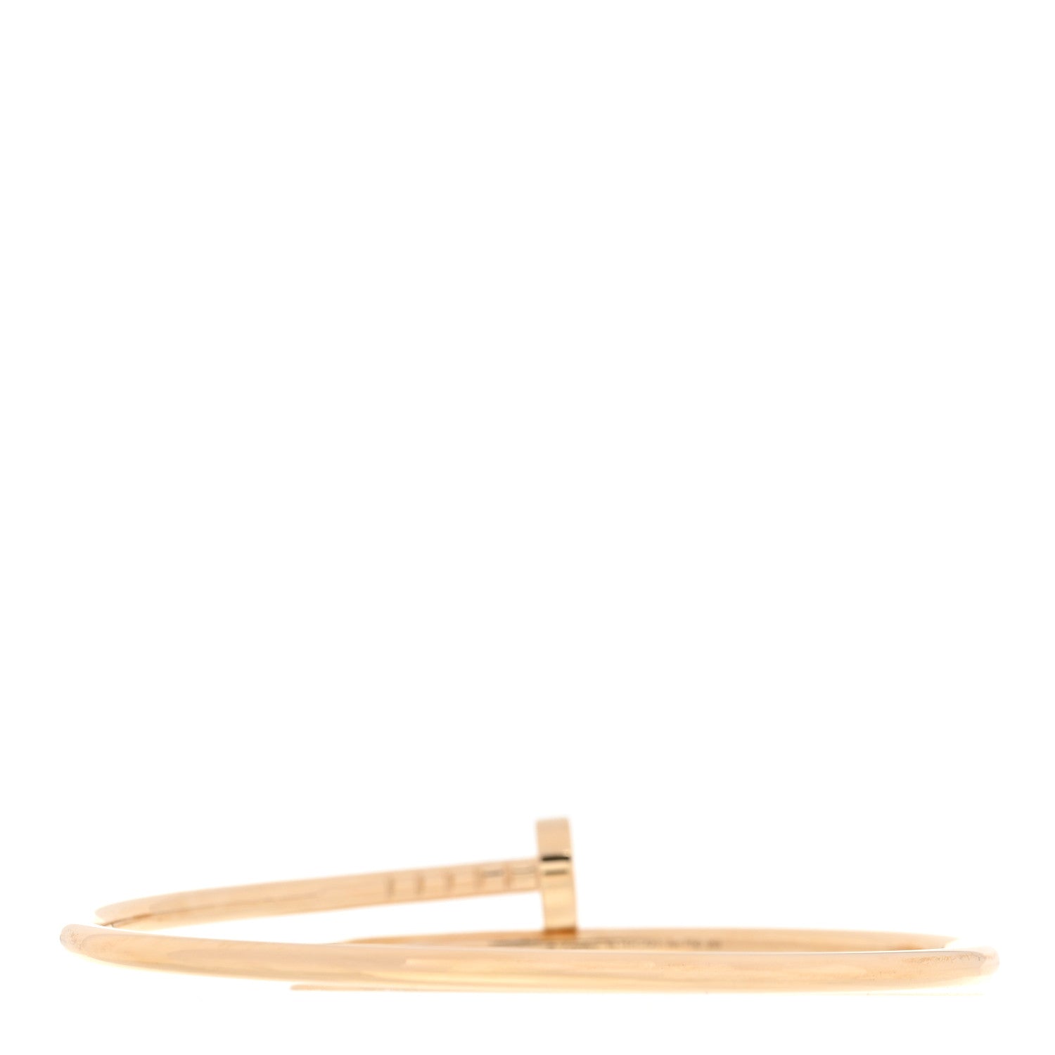Cartier 18K Yellow Gold Small Juste Un Clou Bracelet 16 2 of 3