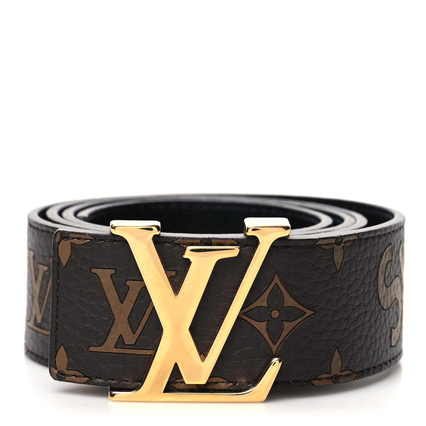 X SUPREME Monogram 40mm LV Initiales Belt 90 36
