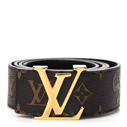 Louis Vuitton X SUPREME Monogram 40mm LV Initiales Belt 90 36 1 of 7