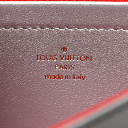 Louis Vuitton Metallic Lambskin Embossed Monogram Pochette Coussin Silver 7 of 11