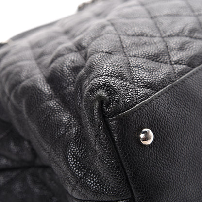 Chanel Caviar Quilted French Riviera Shouler Bag Black 11 of 14