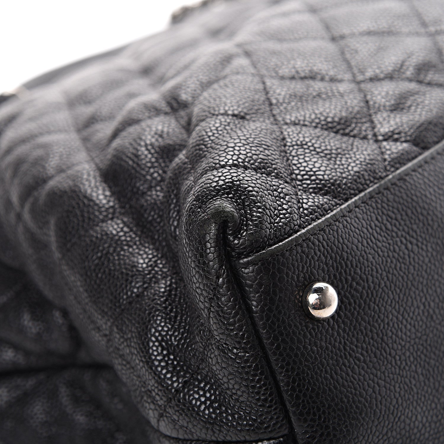 Chanel Caviar Quilted French Riviera Shouler Bag Black 11 of 14