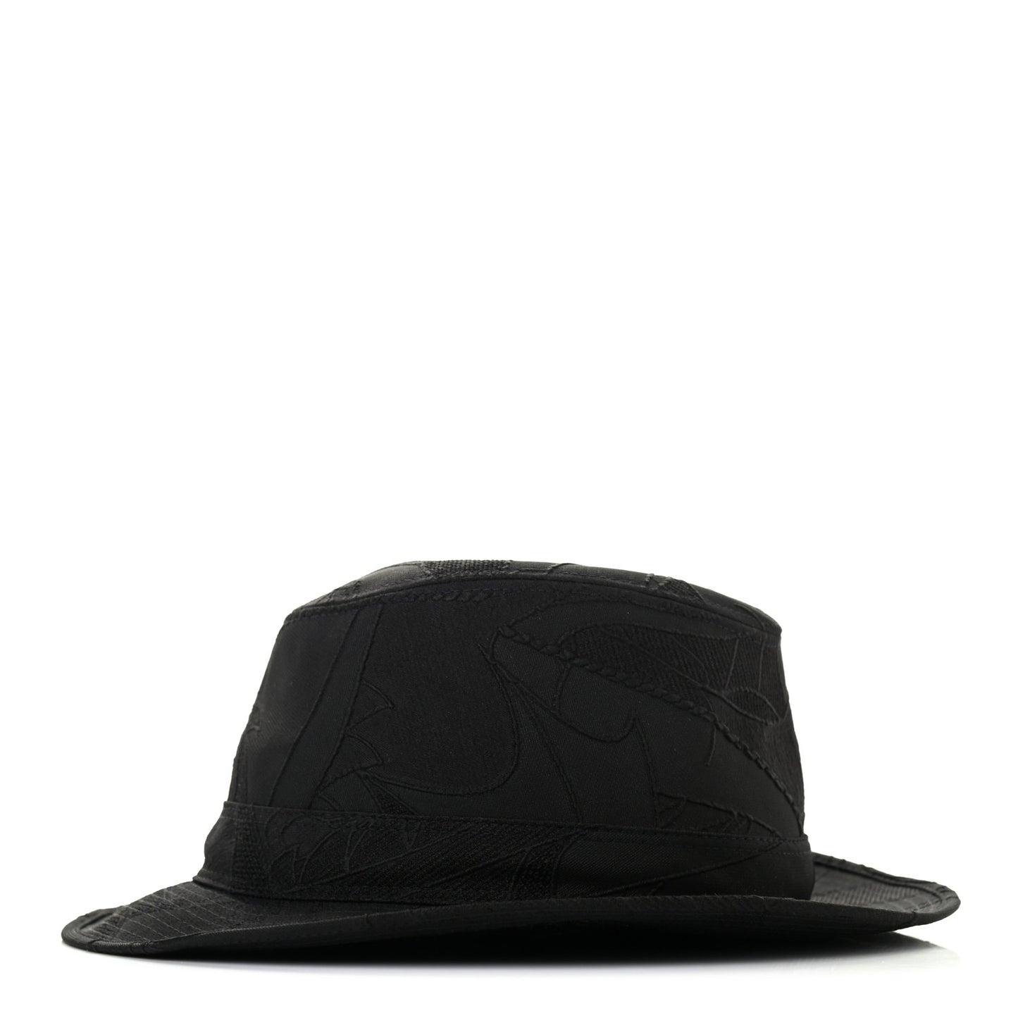 Silk Woven Dragons Funk Hat 59 Black