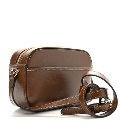 Gucci Azalea Calfskin Mini Horsebit 1955 Camera Shoulder Bag Brown 3 of 9