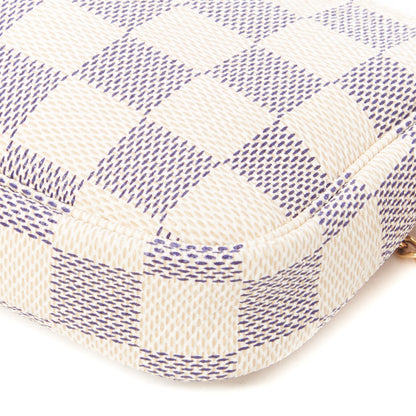 Louis Vuitton Damier Azur Mini Pochette Accessories 5 of 9