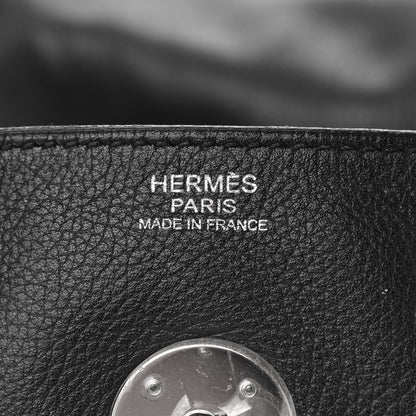 Hermes Evergrain Lindy 30 Black 6 of 16