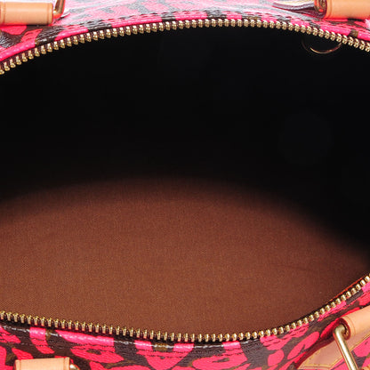 Louis Vuitton Monogram Graffiti Speedy 30 Fuchsia 5 of 7