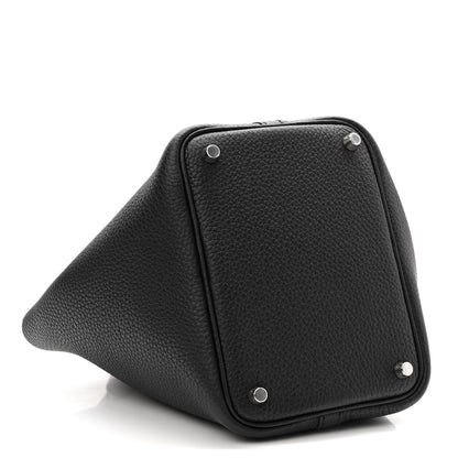 Hermes Taurillon Clemence Picotin Lock 18 PM Black 4 of 10