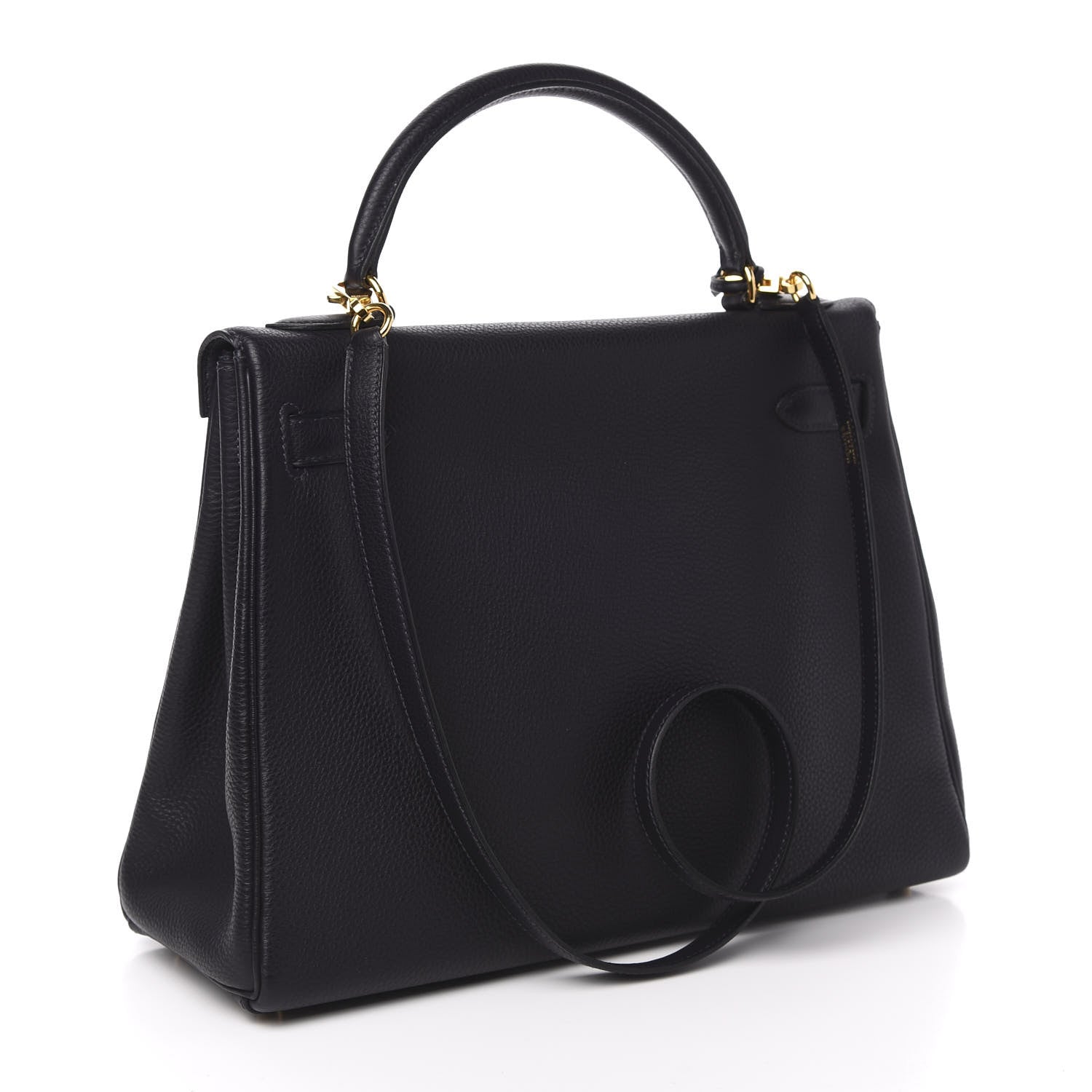 Hermes Togo Kelly Retourne 32 Indigo 3 of 11