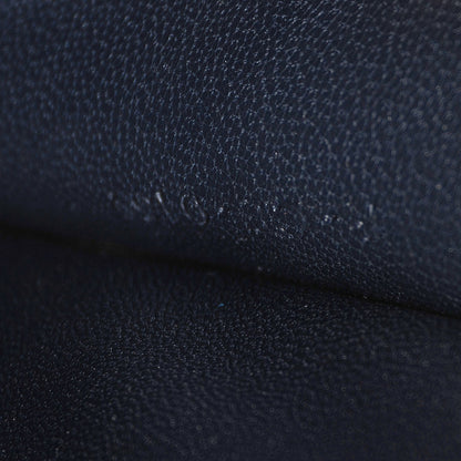 Celine Smooth Calfskin Large Classic Box Flap Bag Navy 9 of 10