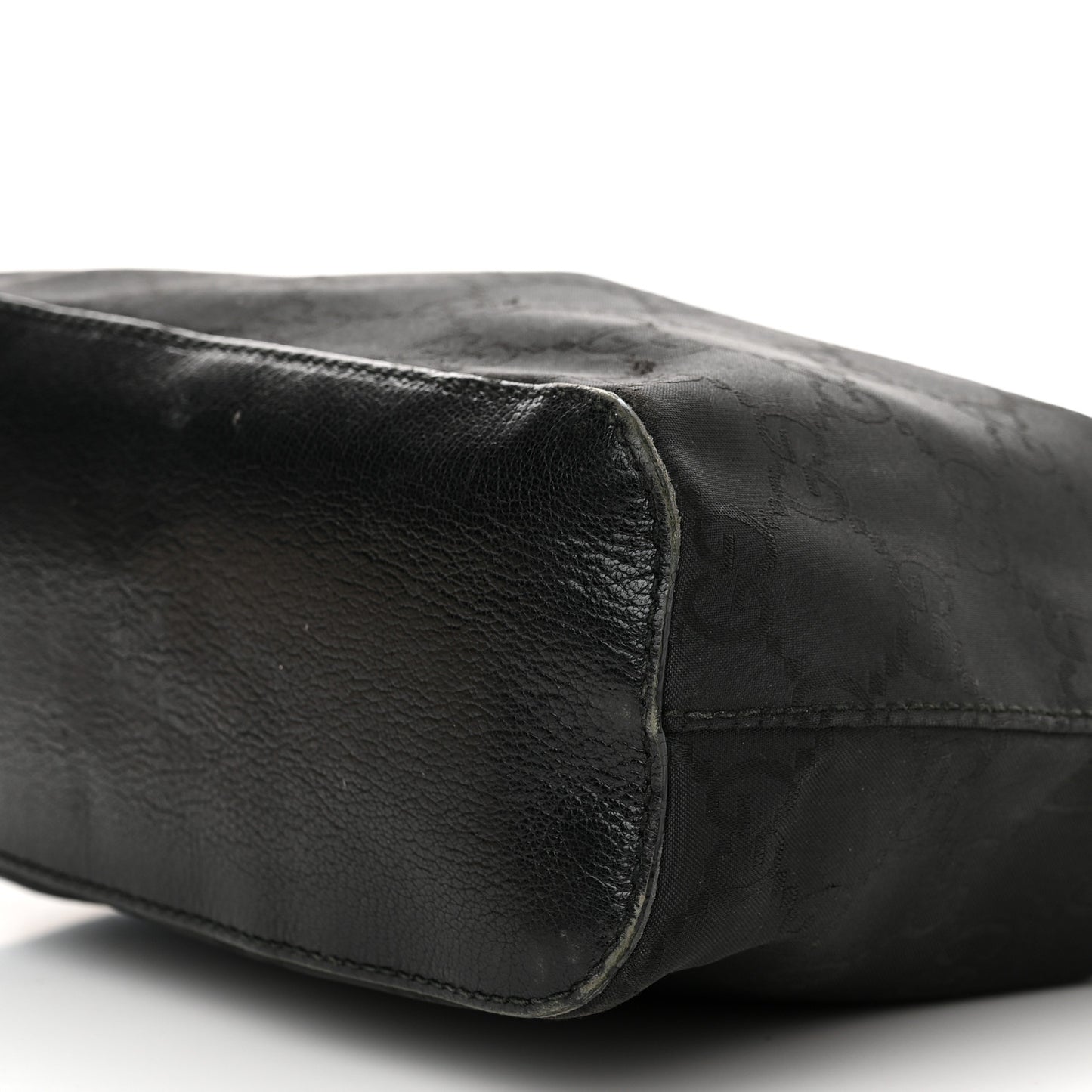 Nylon Monogram Small Hobo Black