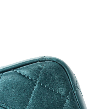 Chanel Metallic Calfskin Quilted 2.55 Reissue 227 Flap Turquoise 10 of 14