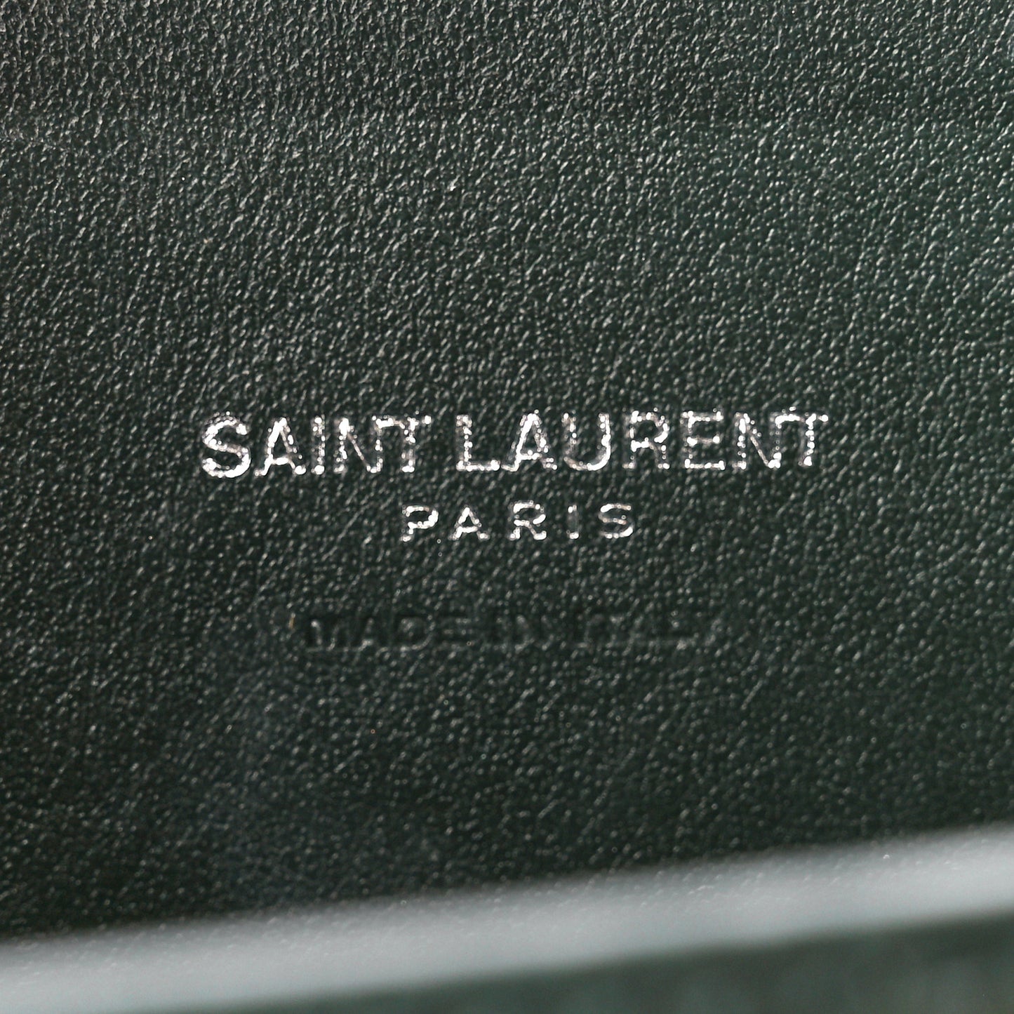 Calfskin Crocodile Embossed Nano Sac De Jour Dark Green