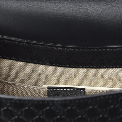 Gucci Microguccissima Medium Emily Chain Shoulder Bag Black 9 of 12