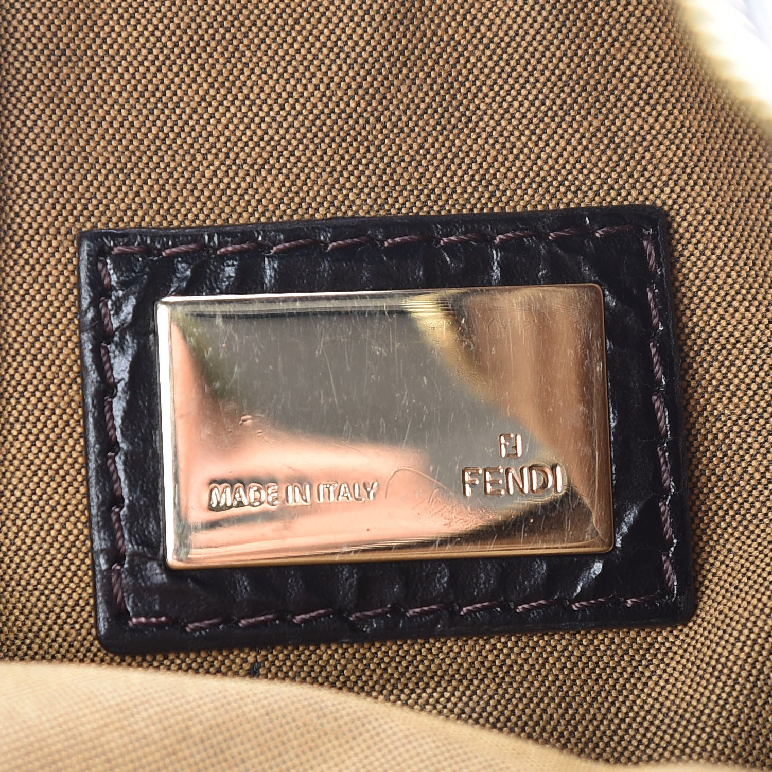 Fendi Zucca Small Crossbody Bag Tobacco 8 of 12
