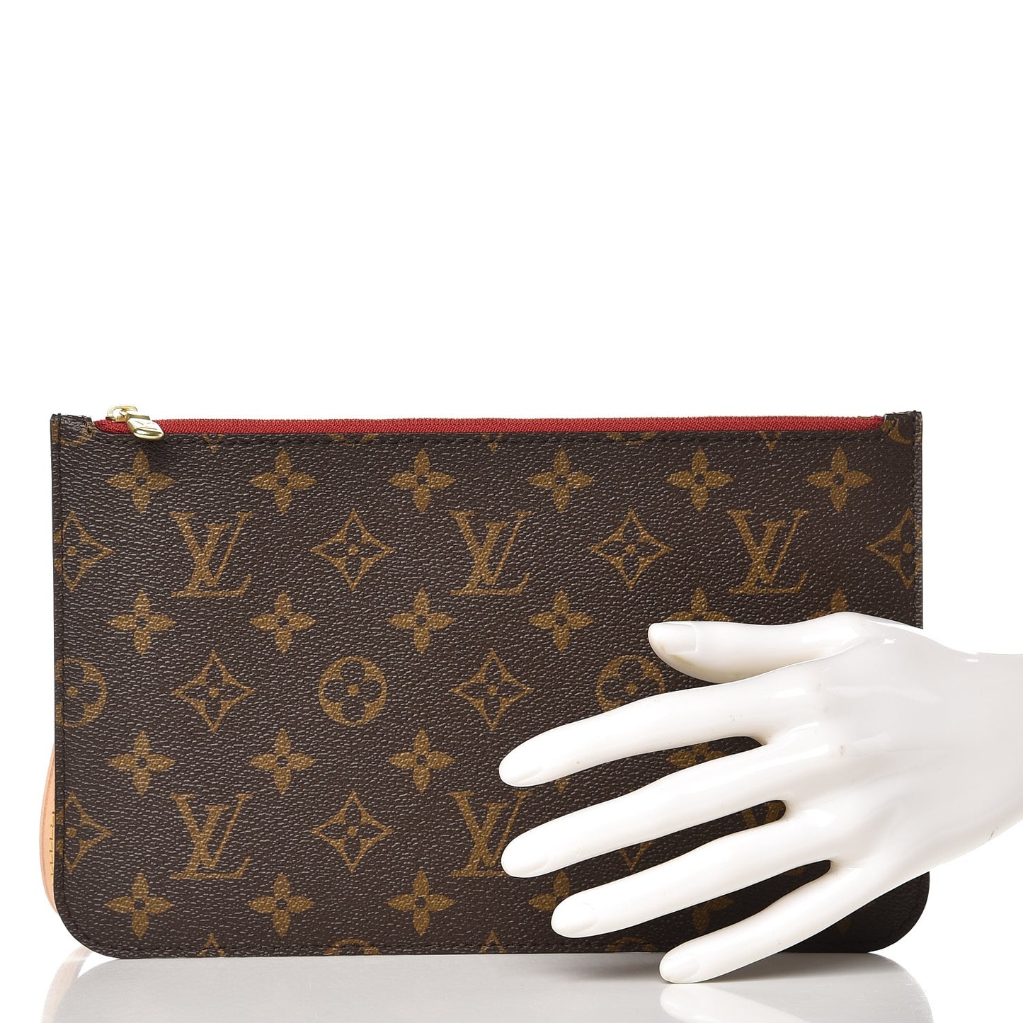 Monogram Neverfull MM GM Pochette Cherry