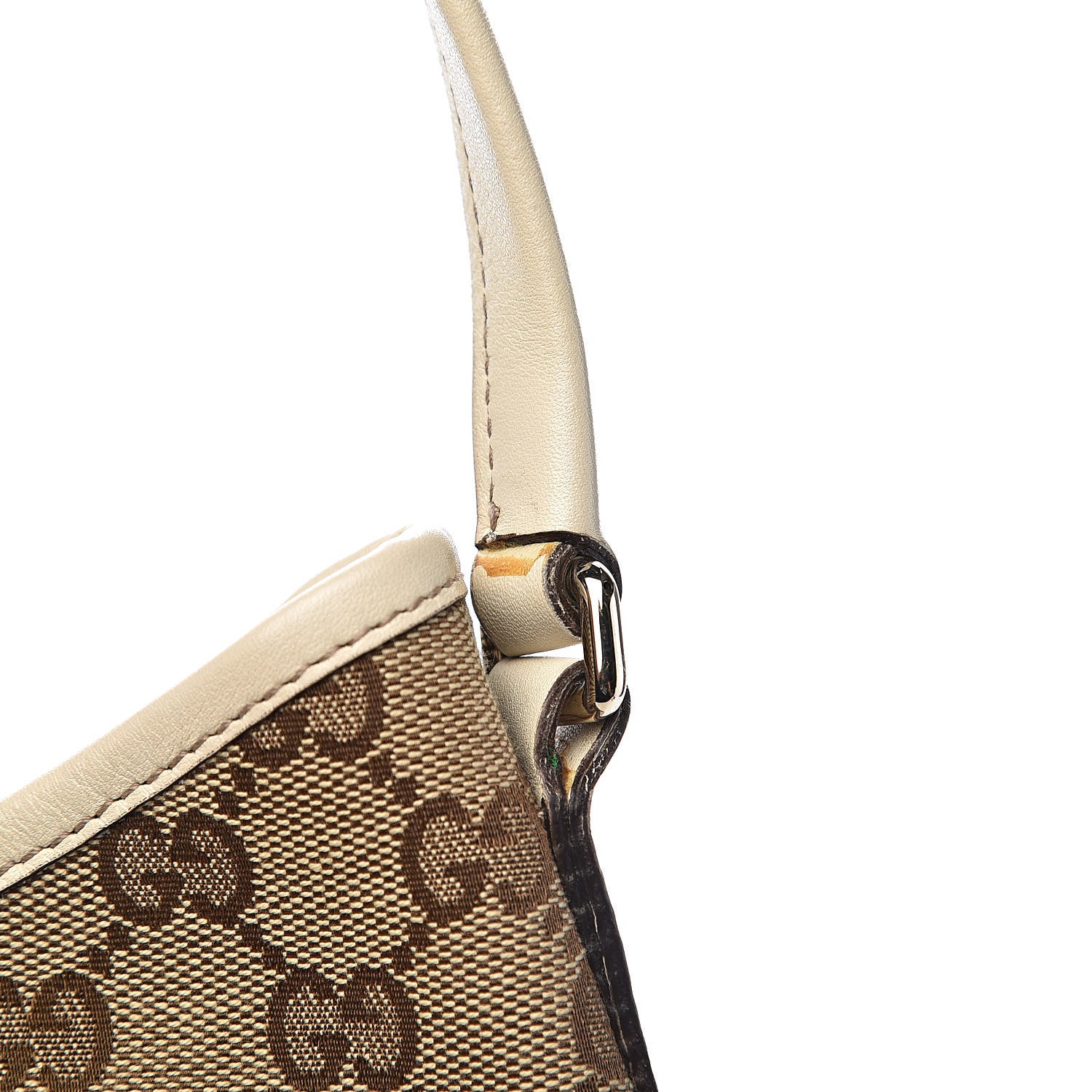Gucci Monogram Medium New Britt Hobo Off White 8 of 13