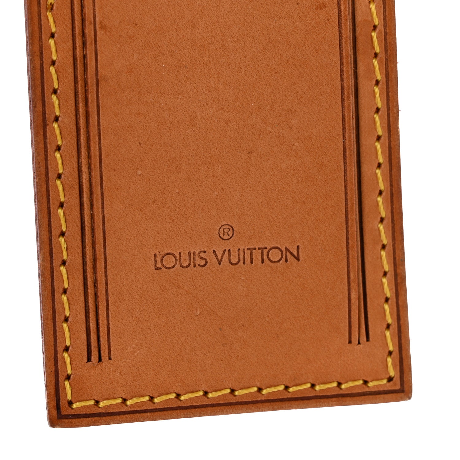 Louis Vuitton Vachetta Luggage Tag and Loop Set 3 of 6