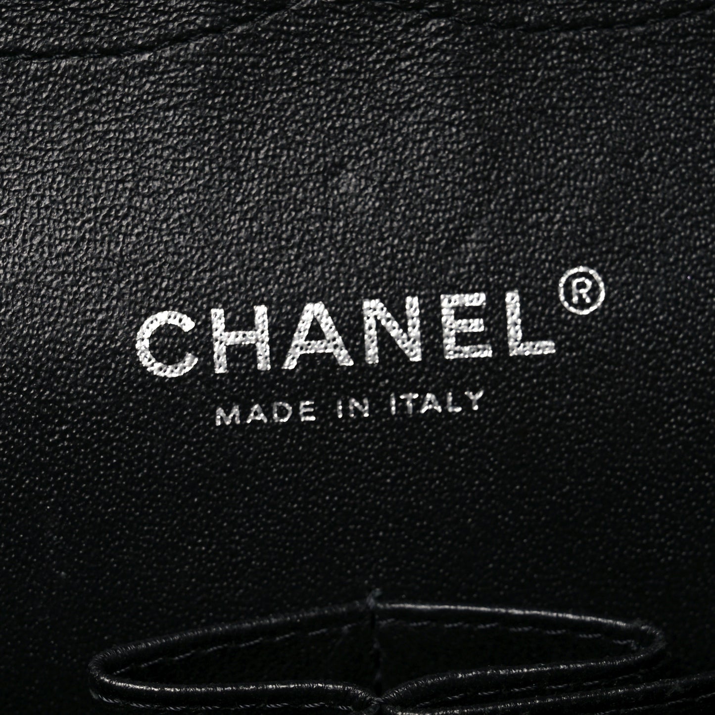 Lambskin Quilted Jumbo Double Flap So Black