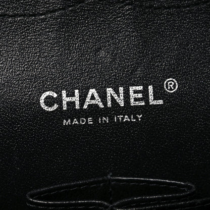 Chanel Lambskin Quilted Jumbo Double Flap So Black 6 of 11