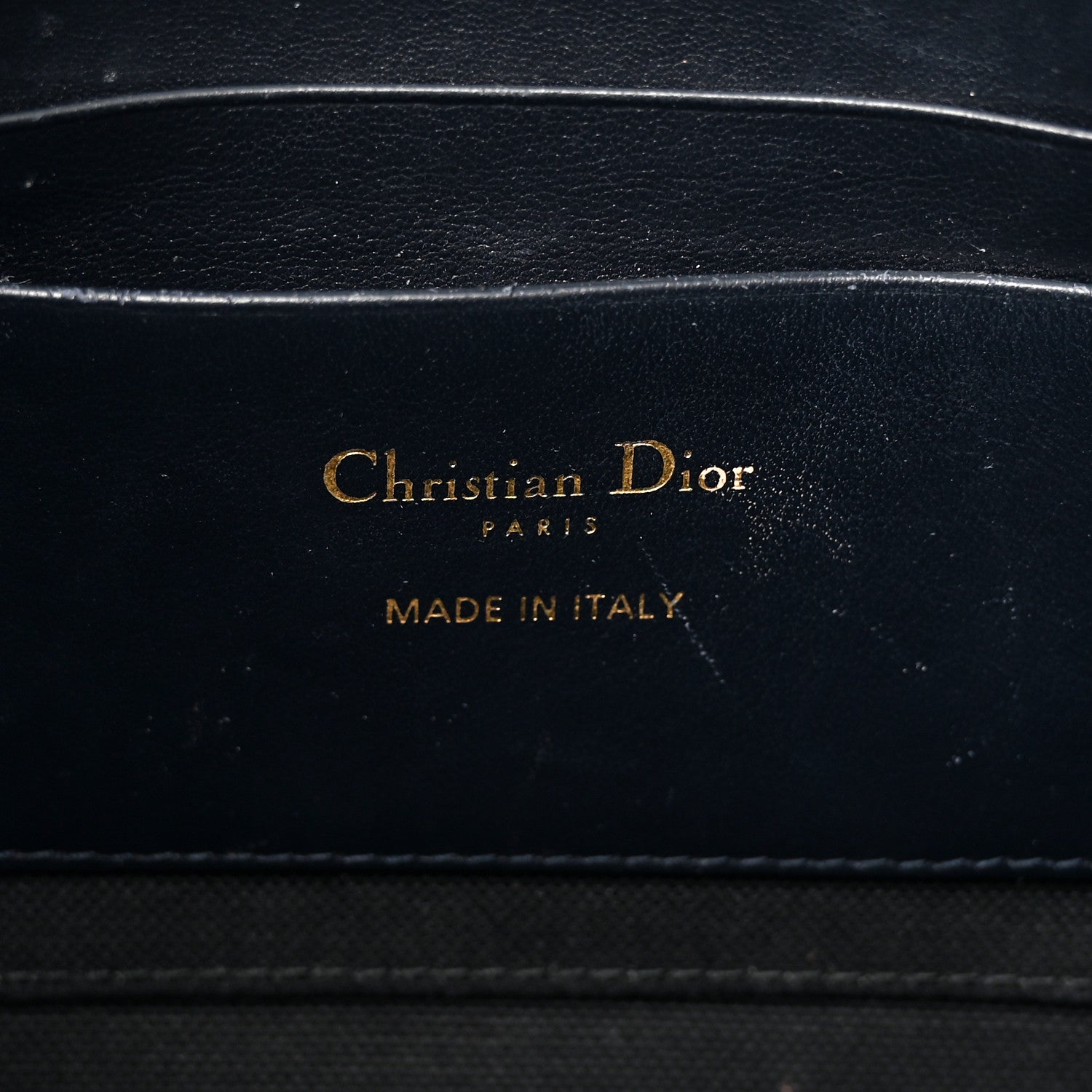 Christian Dior Oblique 30 Montaigne Pouch Blue 6 of 11