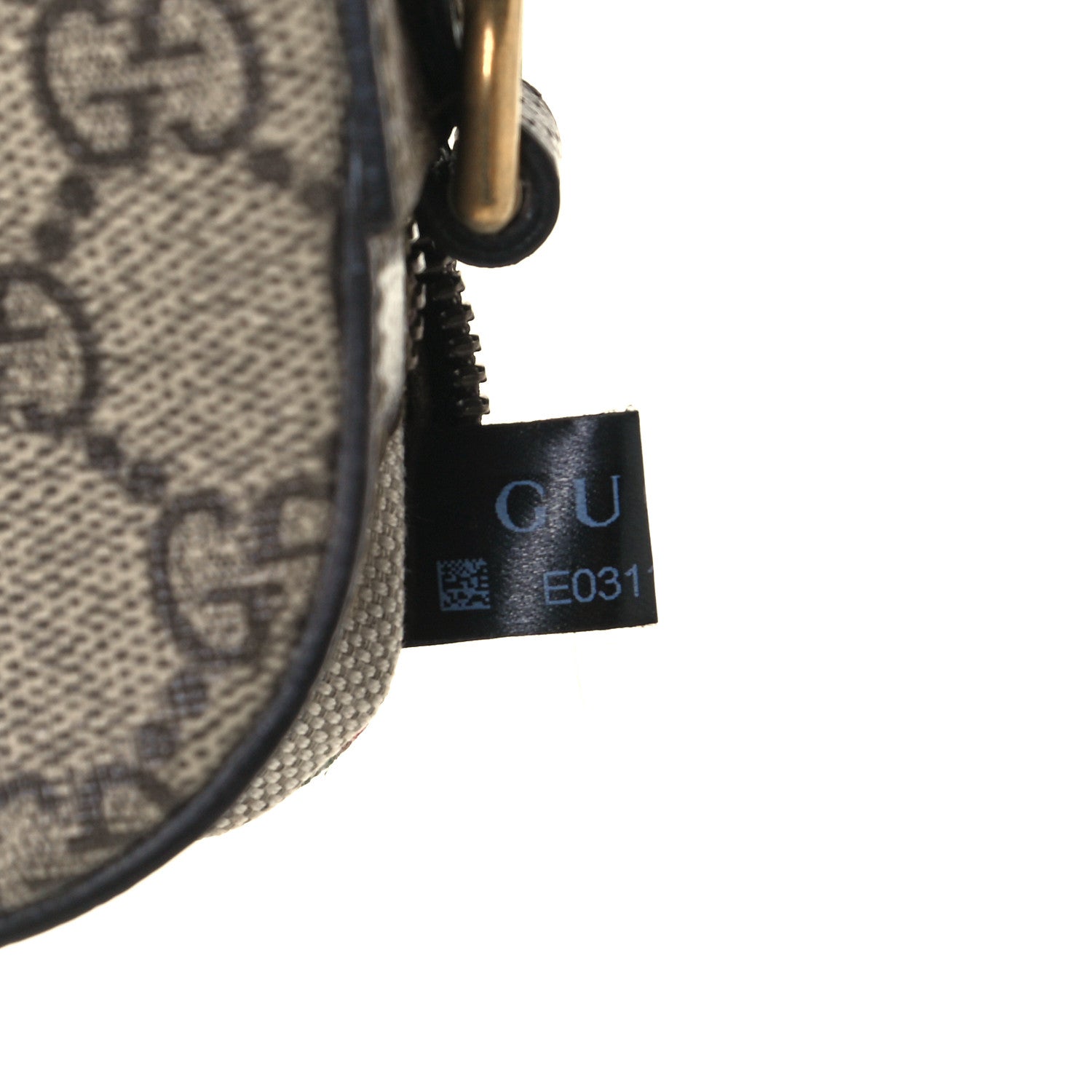 Gucci GG Supreme Monogram Web Neo Vintage Shoulder Bag Beige New Acero Crop 8 of 12
