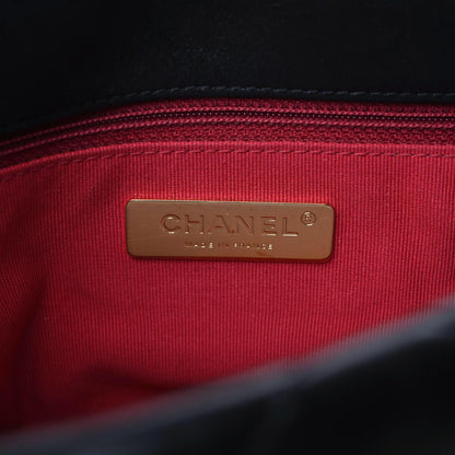 Chanel Lambskin Quilted Large Chanel 19 Flap Black 6 of 16