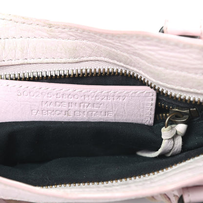 Balenciaga Agneau Classic Hardware Mini City Rose Poudre Rose Petunia 7 of 18