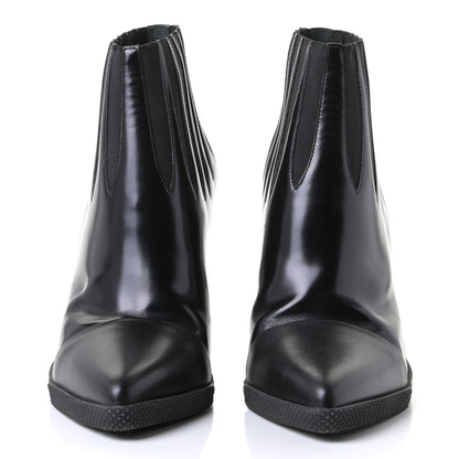 Louis Vuitton Calfskin Ankle Boots 40 Black 2 of 10