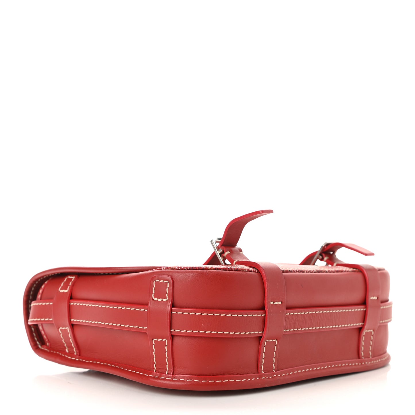 Goyardine Belvedere PM Messenger Bag Red