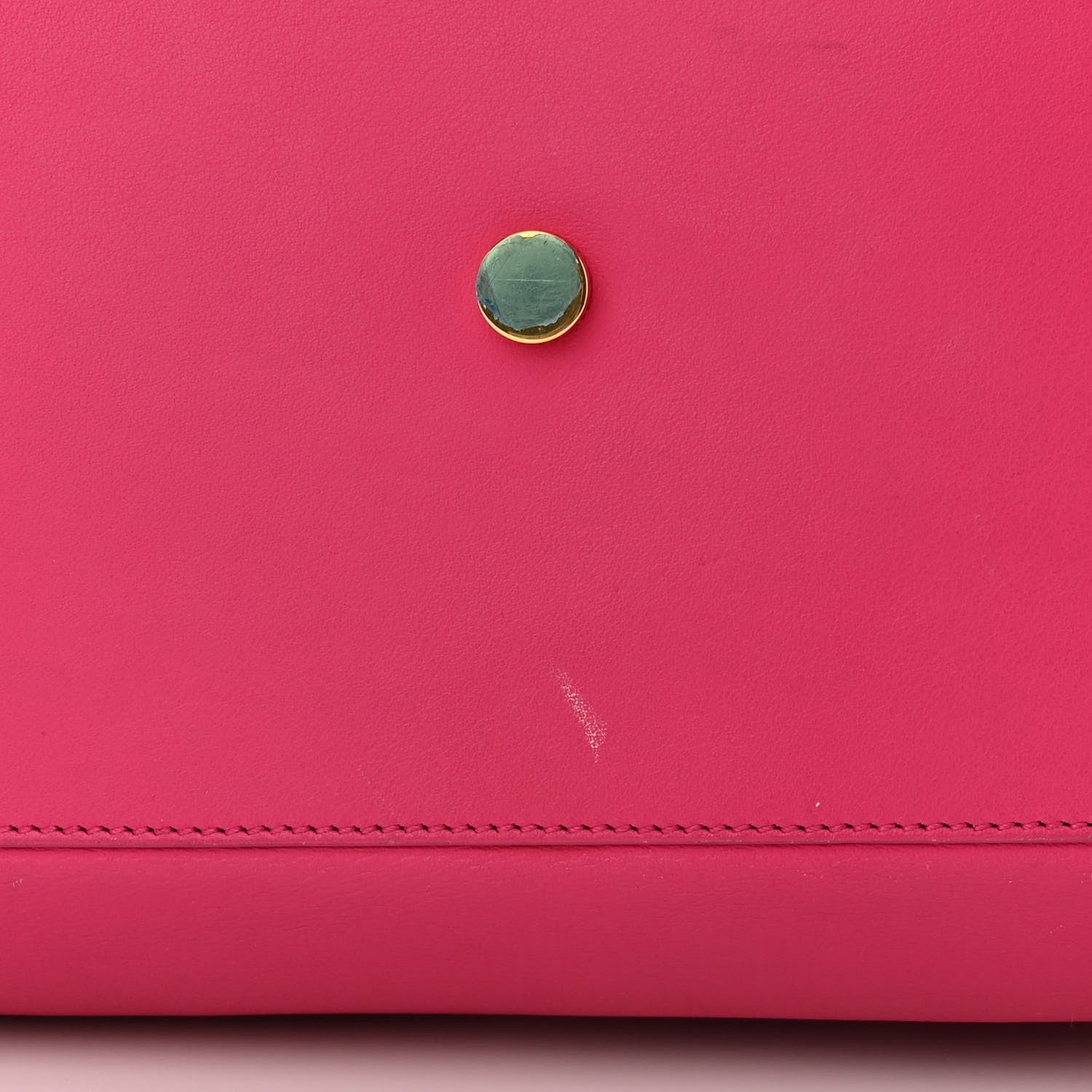 Saint Laurent Calfskin Small Monogram Cabas Fuchsia 10 of 16