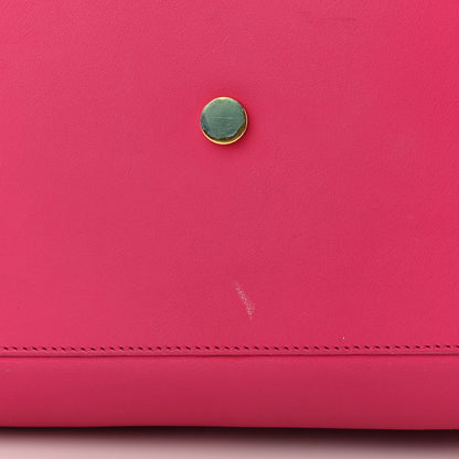 Saint Laurent Calfskin Small Monogram Cabas Fuchsia 10 of 16