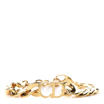Christian Dior Metal Danseuse Etoile Chain Bracelet Gold 1 of 4