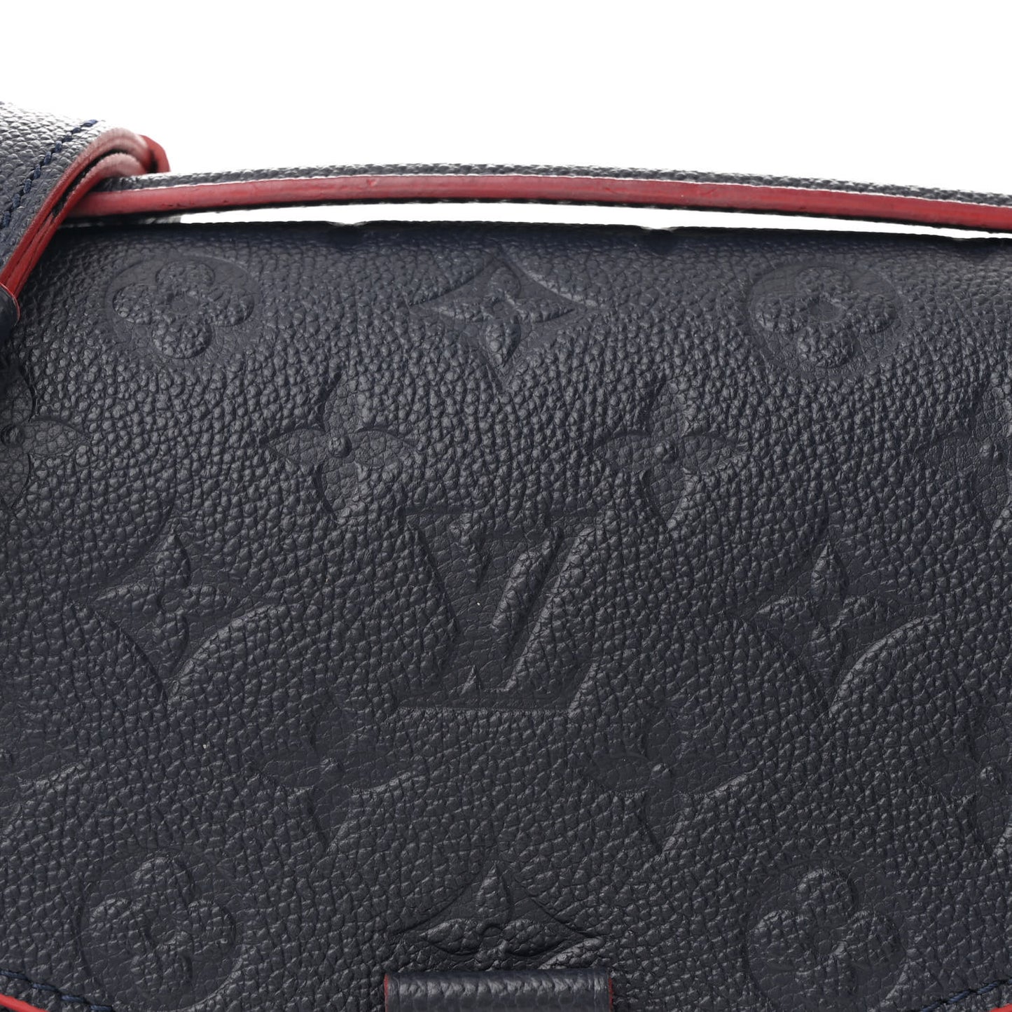 Empreinte Pochette Metis Marine Rouge