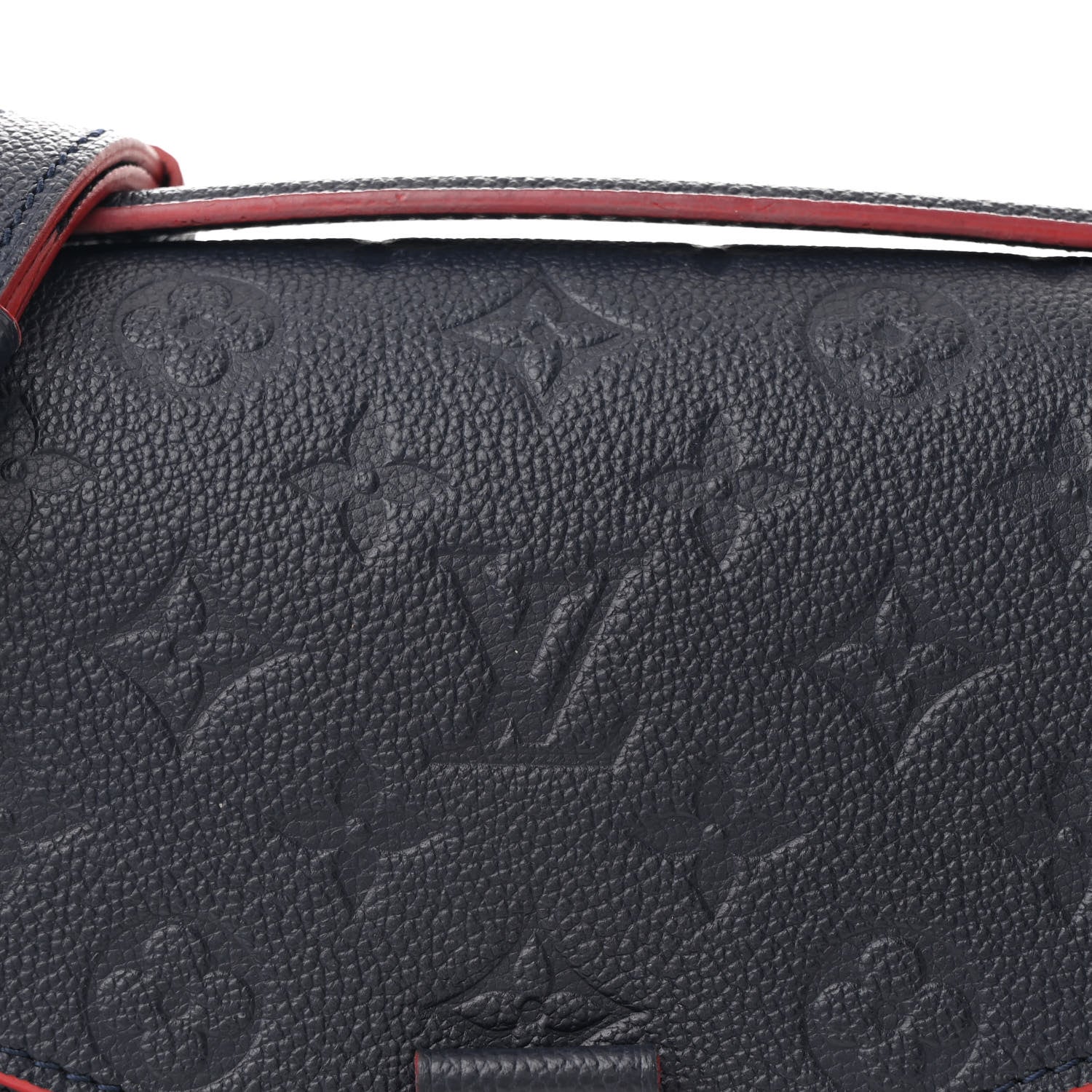 Louis Vuitton Empreinte Pochette Metis Marine Rouge 8 of 11