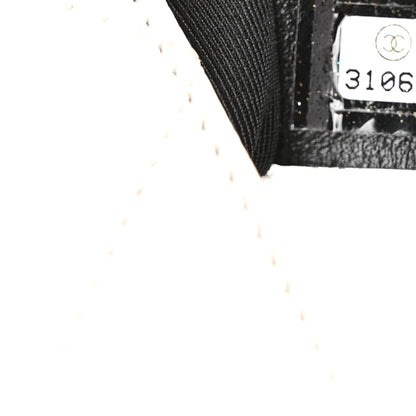 Chanel Caviar Quilted My Everything Flap White Black 7 of 10